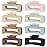 Mandydov 8 Pcs Large Hair Claw Clips 4.1 Inch Non-slip Big Square Matte Claws for Women, Strong Hold Banana Clips for Thick Thin Hair