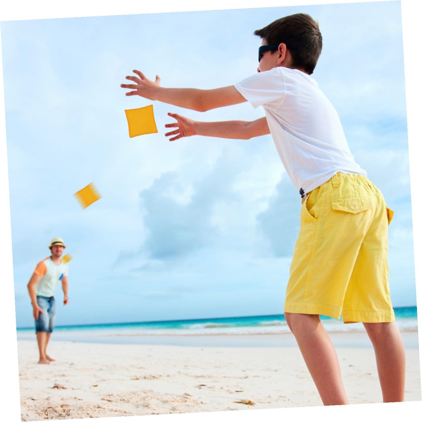 20pcs Bean Bags Boys and Girls Bean Bags Toss for Cornhole Games Outdoor Toys for Boys and Girls Adults