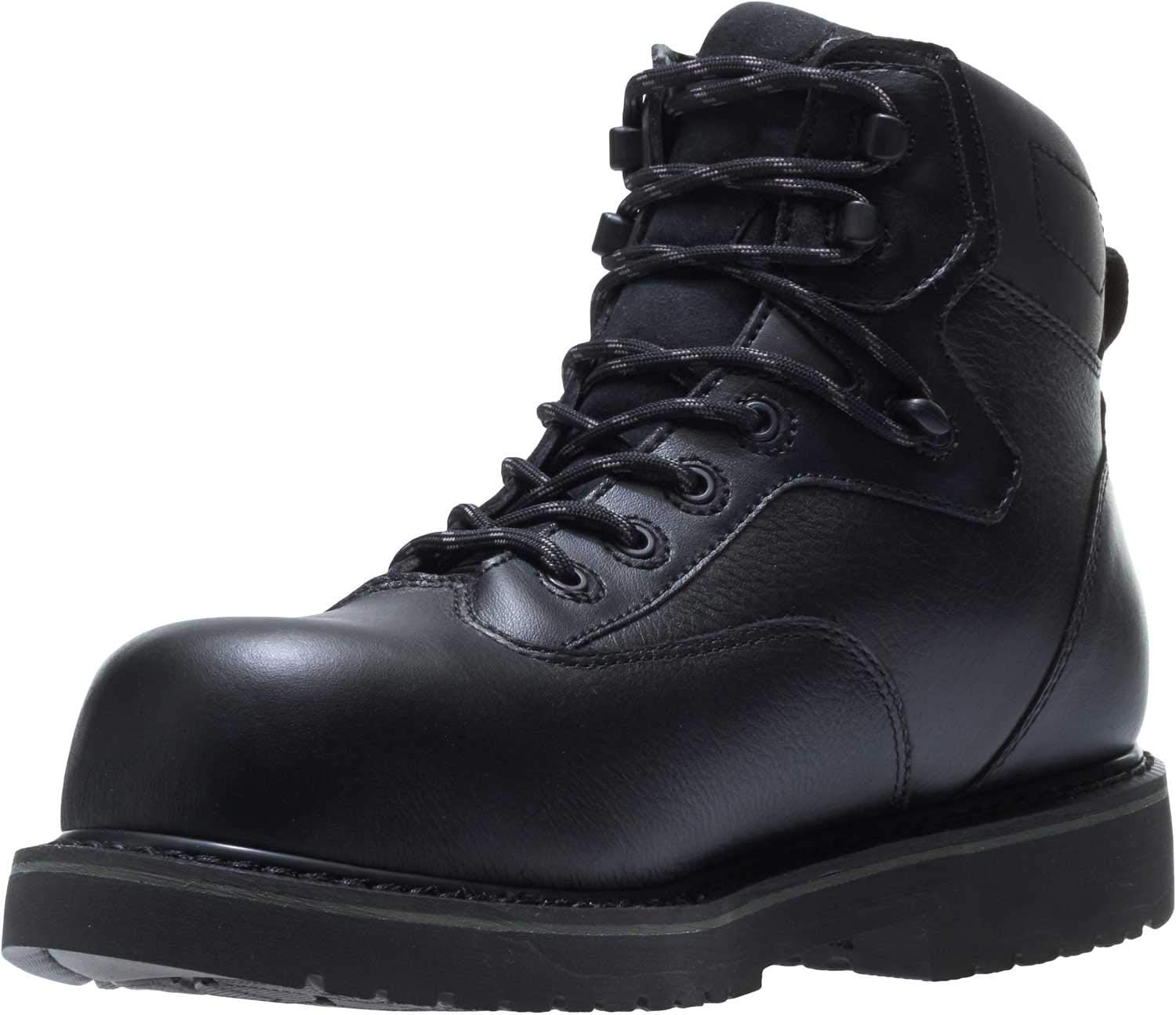 Hytest Unisex Black Composite Toe, EH, Waterproof 6 Inch Boot