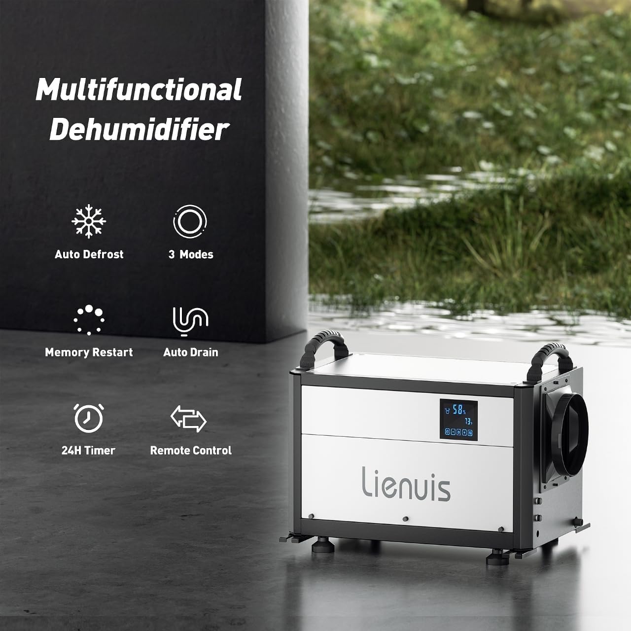 Multifunctional Dehumidifier features