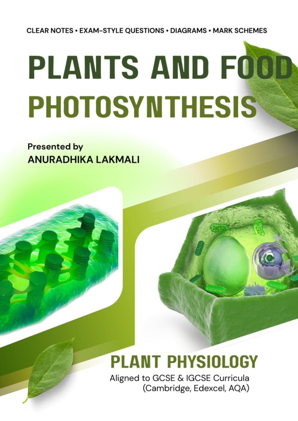 Plants and Food - Photosynthesis - Notes and Revision: Plant Physiology - Understanding Photosynthesis: Structure, Process, and Factors, Lab experiments explained