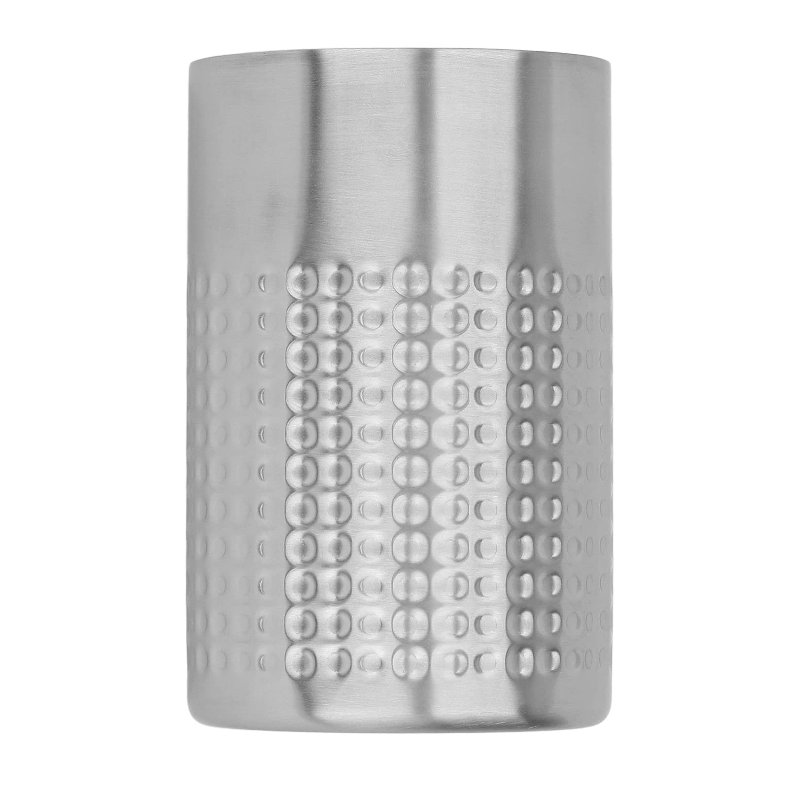 Shaker à Cocktail En Acier Inoxydable, Shaker à Double Paroi Craft Bar Shaker à Cocktail Givré Double Grille Tasse Martelé Dot Voyage Remuer Verre Pour Bar Bart Ending