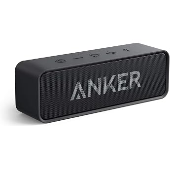 Anker soundcore by soundcore Bluetooth Speaker | Stereo sound, 24h battery, compact wireless speaker for iPhone, Samsung and 