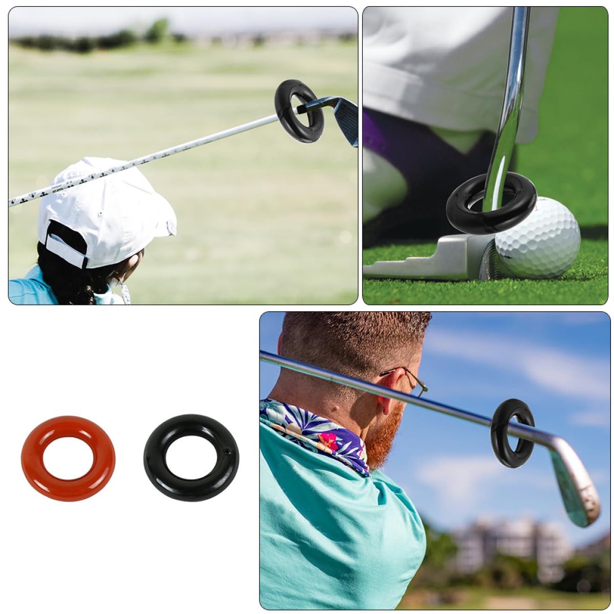 Toyvian Anillos de Peso Redondos para Palos de Golf en Hierro, 2 Piezas