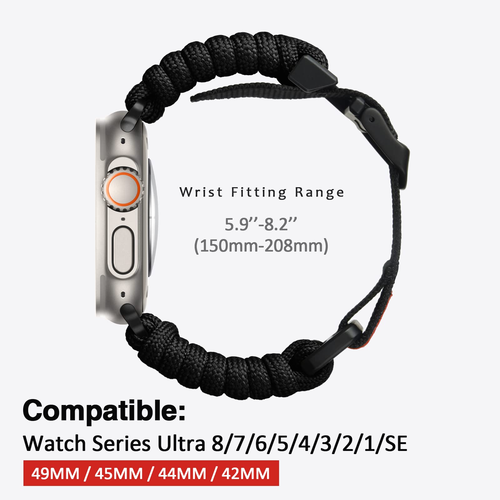 ULTIMAL Compatible with Apple Watch Straps Series 11/10/9/8/7/6/5/4/SE/SE2/SE3 Ultra 3/2/1 - Image 4