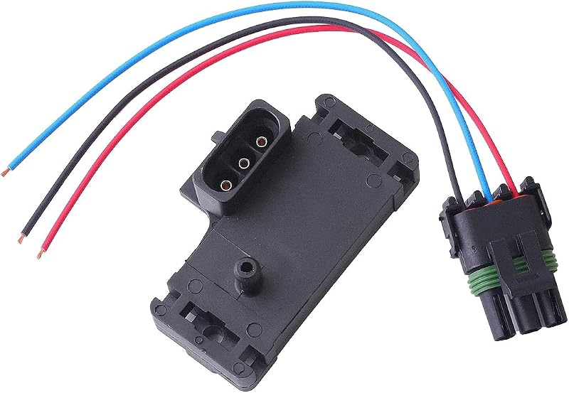 Sensor MAP de pressão absoluta do coletor OCESTORE 3 Bar com conector e chicote – Kit