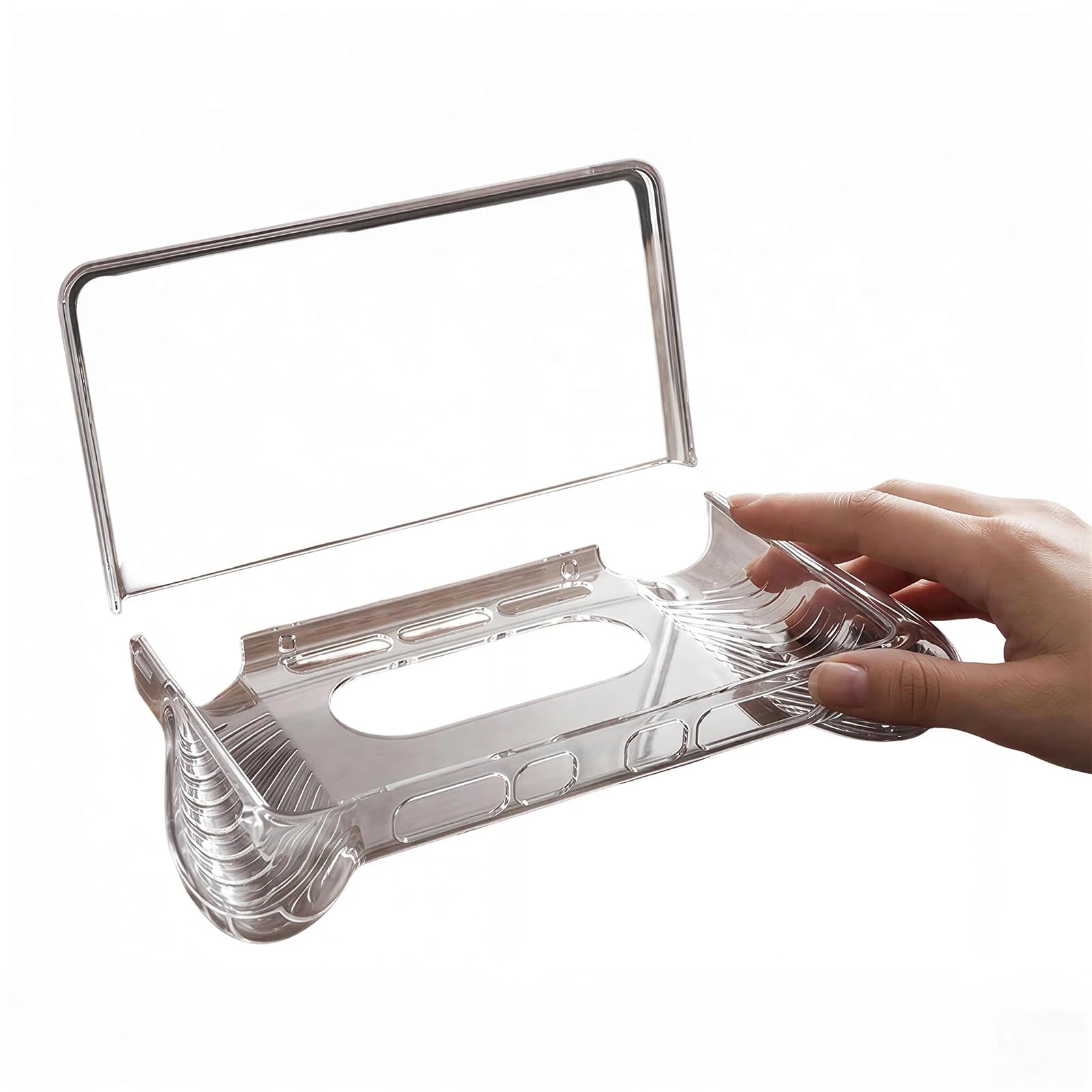 TPU Case for AYN Thor Handheld, Shock-Absorbing Cover with Textured Grip