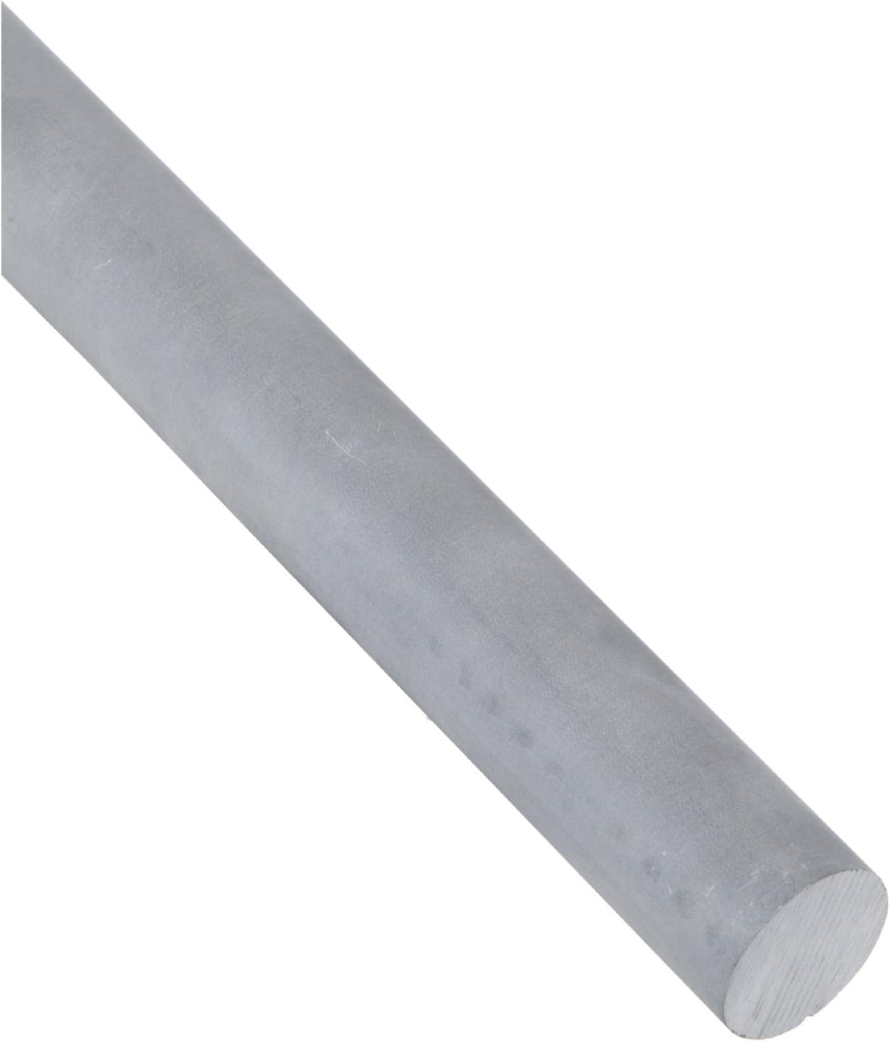 Lava, Alumina Silicate Ceramic, Rod, Opaque Gray, 1/4" Diameter, 9" Length