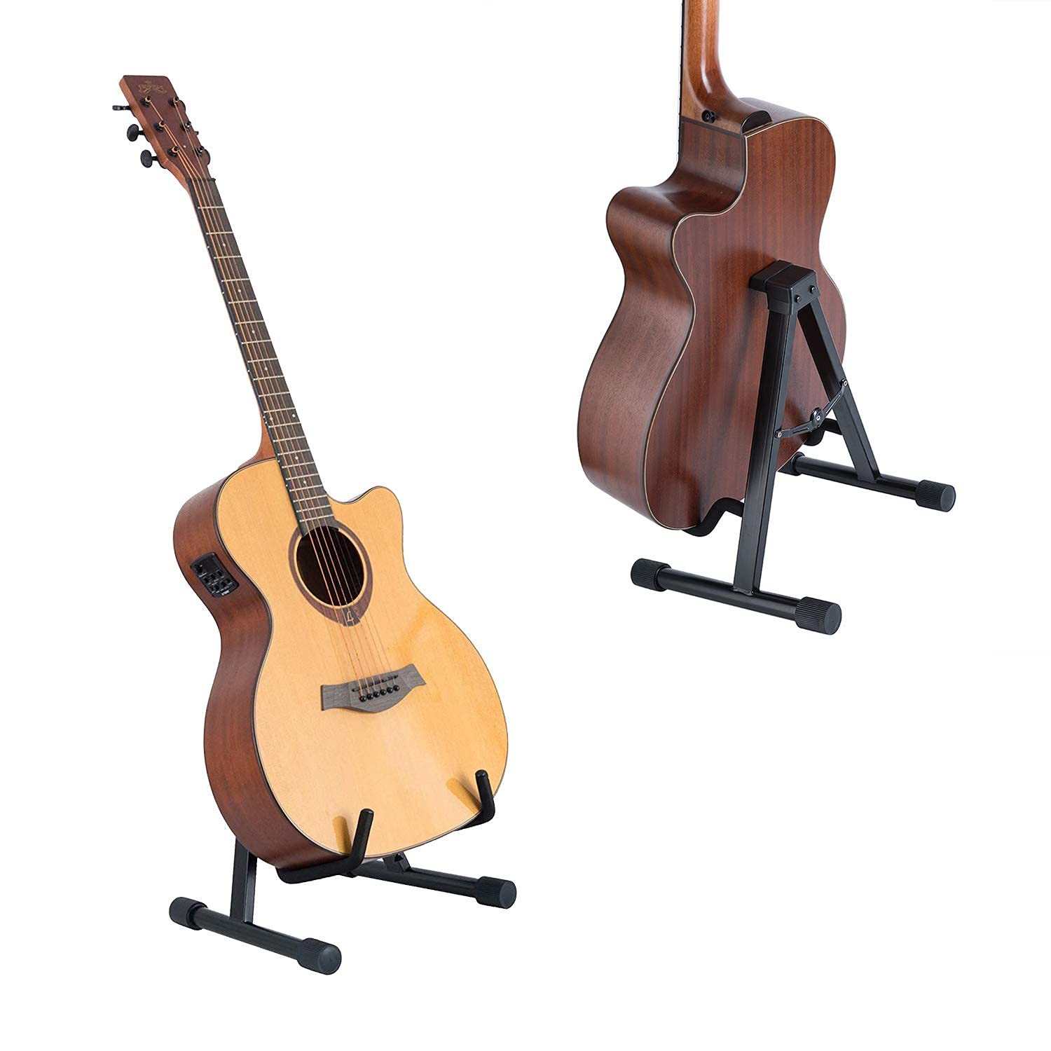 EastRock Guitar Stand A Frame, Foldable Universal A Guitar Stand for All Guitars, Acoustic