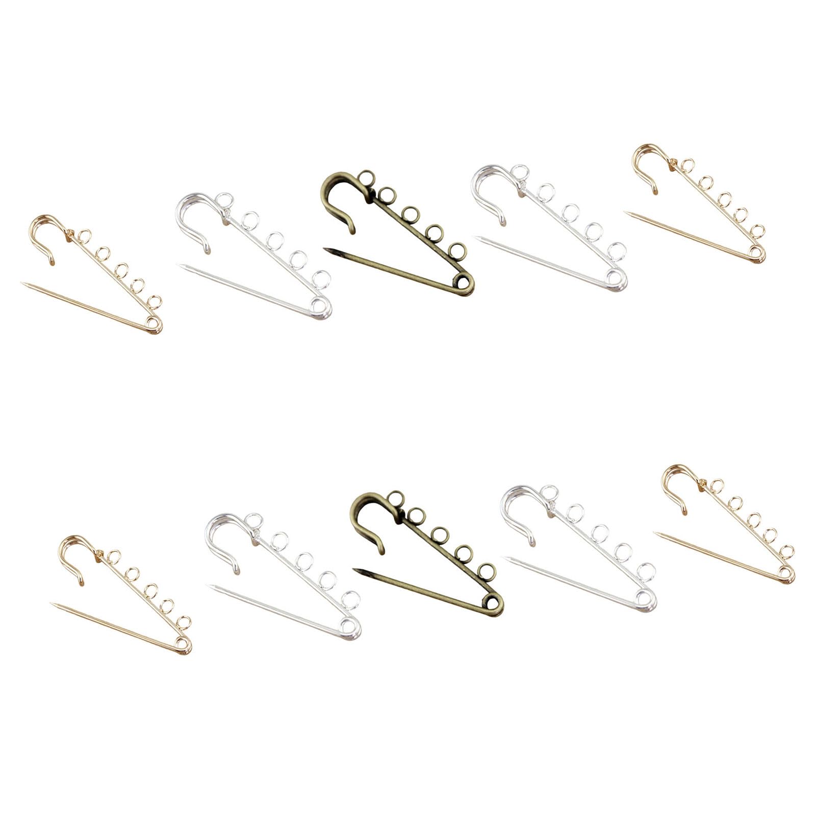Tsophreniq Decorative Big Pin Craft of Sturdy Alloy for Craft and Professional Tailors Jewelry Making Supplies