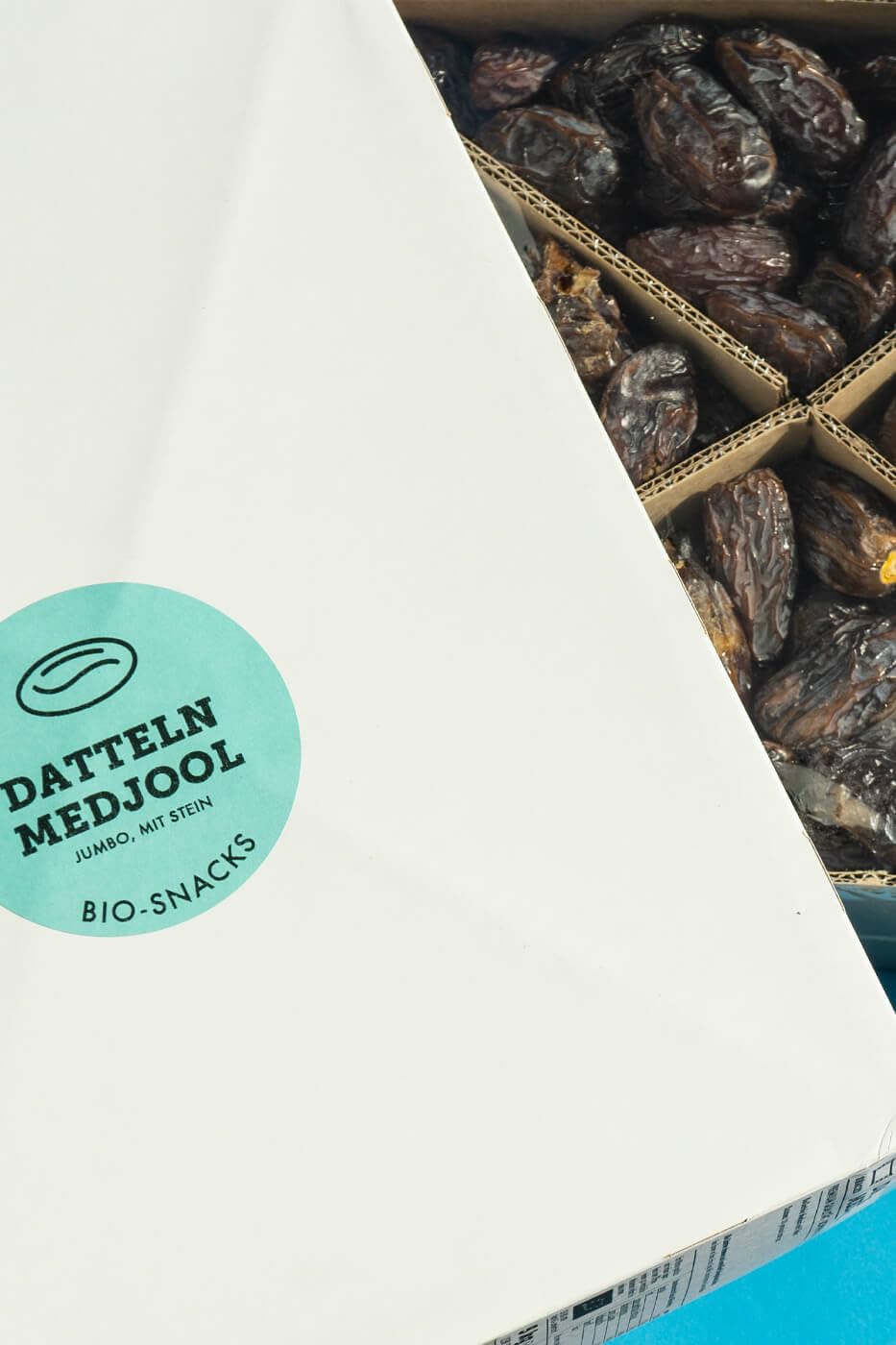 Bio Datteln Medjool mit Stein, Premium Qualität, 5 kg Großpackung, Naturbelassen, Ungeschwefelt