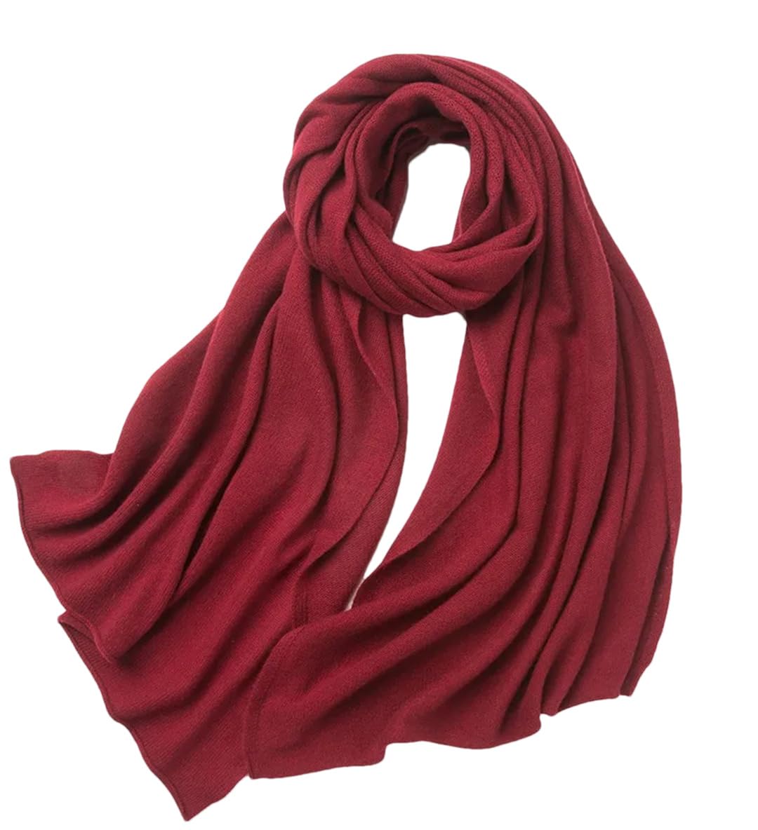 Bufanda de cachemira para mujer, bufanda de invierno y otoño para hombres y mujeres