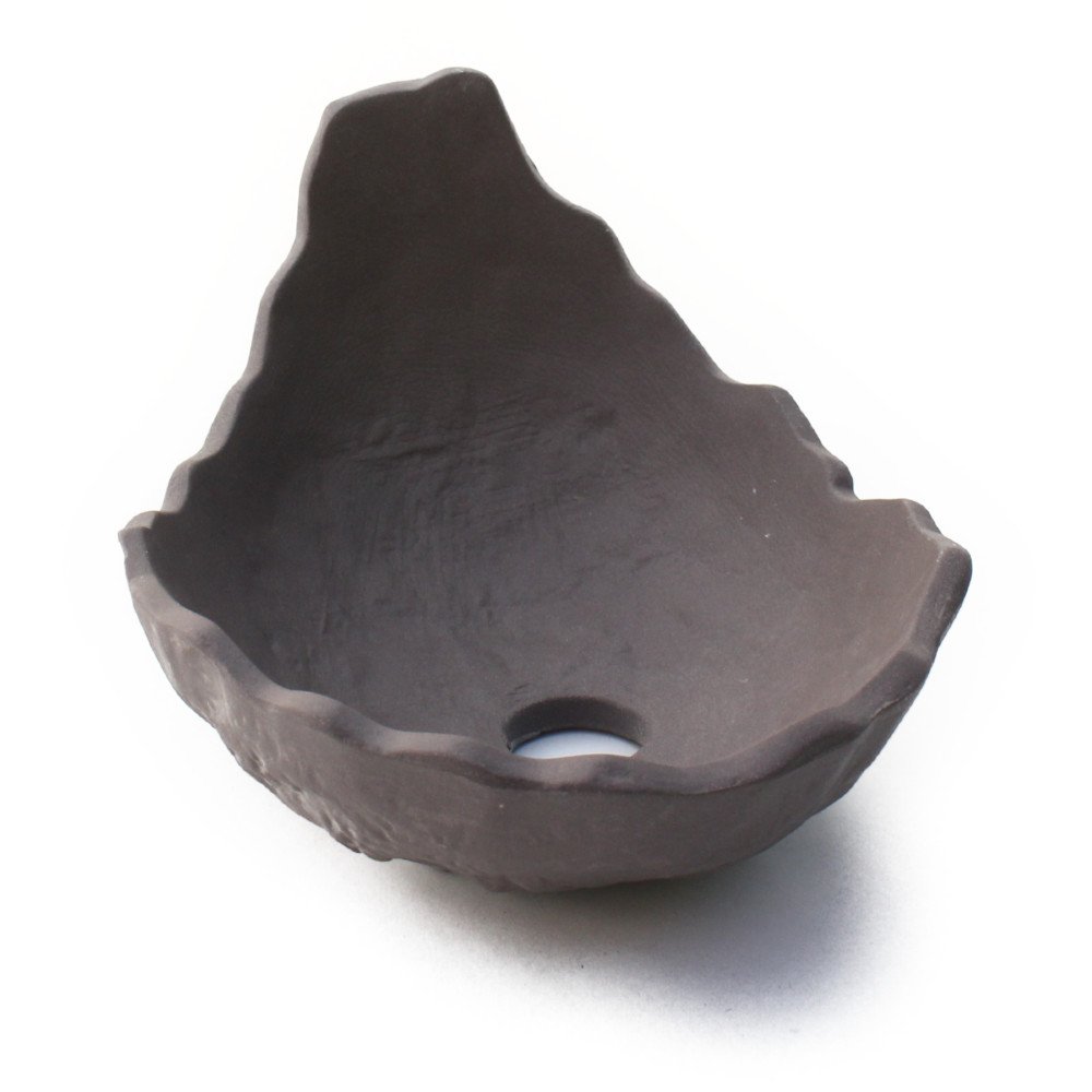 Amazon.co.jp: うめきち盆栽用品店 盆栽鉢 3.5号 山野草鉢 鞍馬石 ウ泥