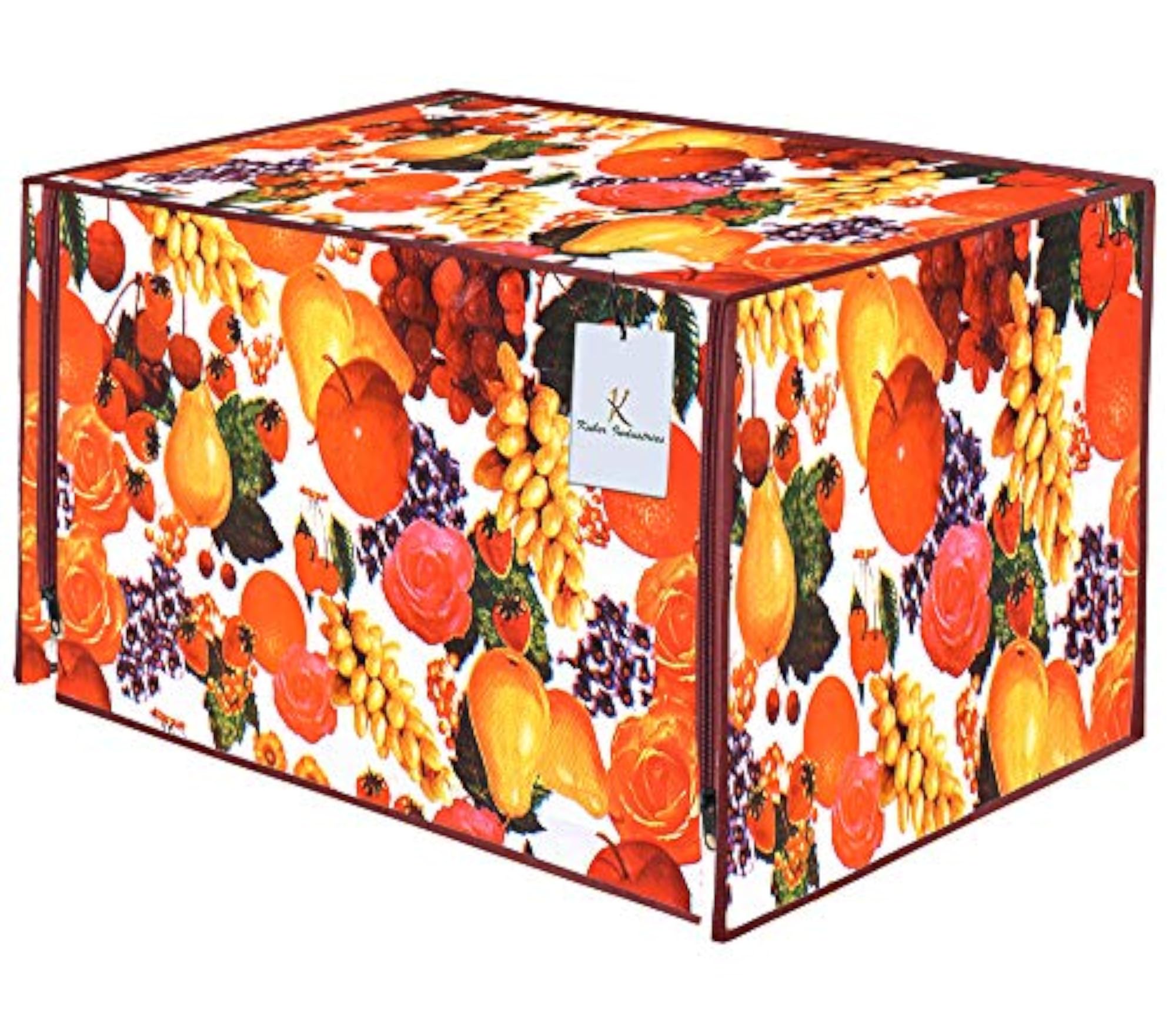 Fruits Design PVC Microwave Oven Full Closure Cover for 20 Litre