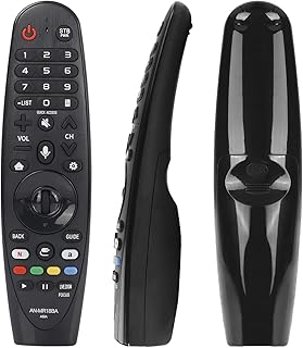 جهاز ريموت كنترول سحري مناسب لأجهزة تلفزيون ال جي الذكية، بديل فقط لأجهزة تلفزيون ال جي الذكية التي تعمل بنظام أندرويد، يصدر صوت ونمط ماجيك ووظيفة المؤشر، مع أزرار امازون ونتفليكس، موديل AN-MR18BA