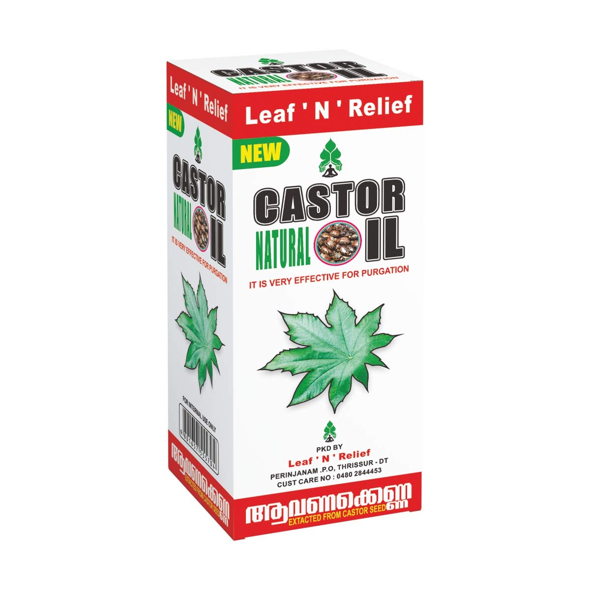 Leaf N Relief Castor Oil -Avanakenna (200 ml)-image-45