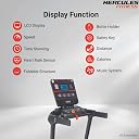 Hercules Fitness TMA25 4HP AC Motor Treadmill Home Use With 18 Km/H Max Speed, 130 Kg User Weight, Motorized Incline, Free Installation Assistance gallery image