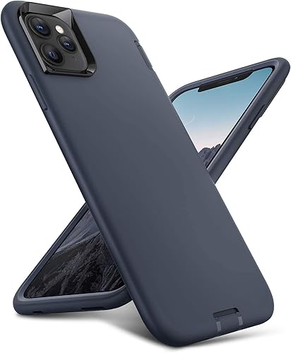 Miniatura 1 de ORIbox - Funda compatible con iPhone 11 Pro Max, acabado suave de silicona líquida exterior