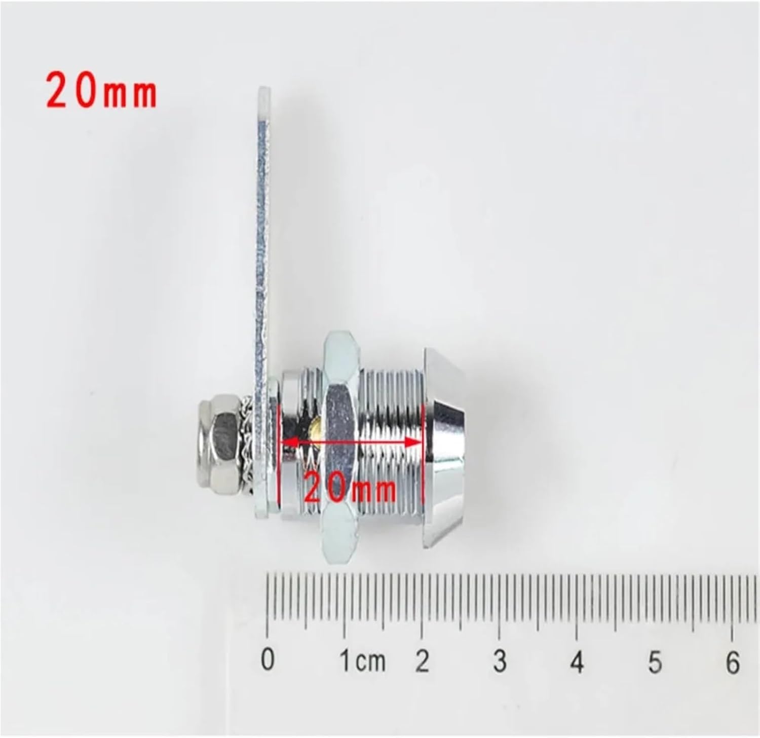 Cylinder Cam Locks Replacement Lock +2 Keys 1Pcs(20mm)