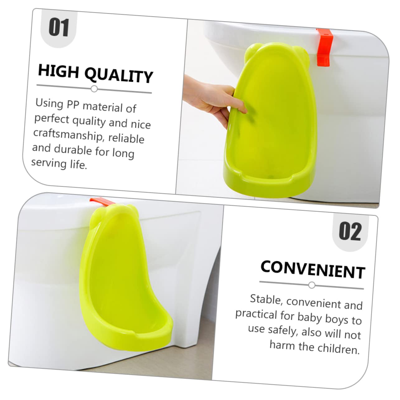 Boys and Girls Urinal for Boys Potty Seat Unique Design for Toilet Training