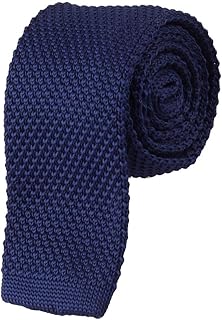 Gravata Masculina Malha Gravata Sólida Tricô 146cm