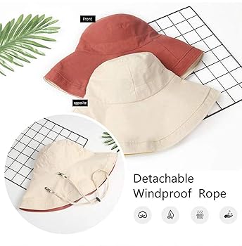 FaroDor Women's Reversible Bucket Hat UV Sun Protection Wide