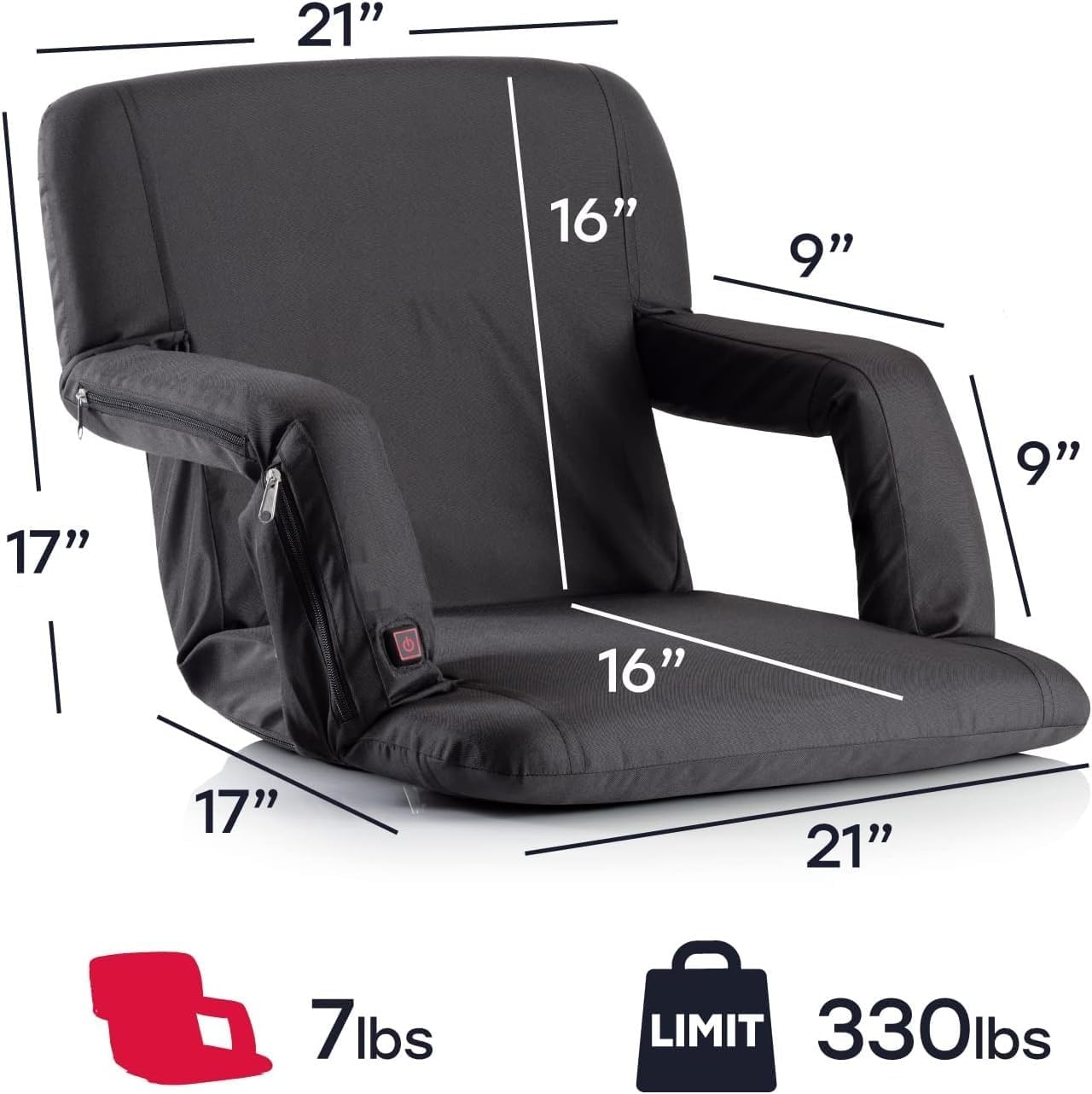 Crusal Hot Stadium seats, Blekar chairs with massage, recurrence, waterproof cushion, final rest with shoulder straps, portable hot stadium chair for adults Crusal Hot Stadium seats, Blekar chairs with massage, recurrence, waterproof cushion, final rest with shoulder straps, portable hot stadium chair for adults