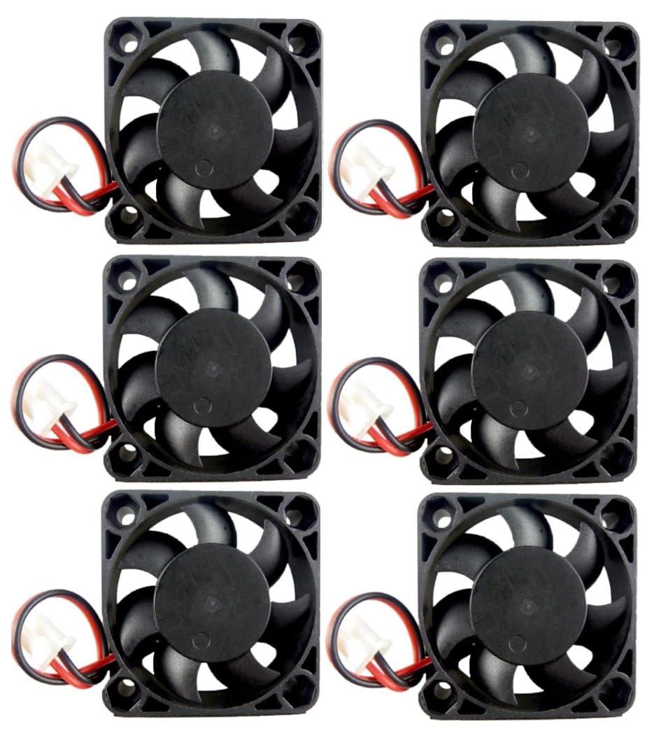 Ventole Di Raffreddamento 40x40x10mm - 2 Pezzi, 12V DC, 6200 RPM, Cuscinetto A Sfera, Senza Spazzole - Foto 7