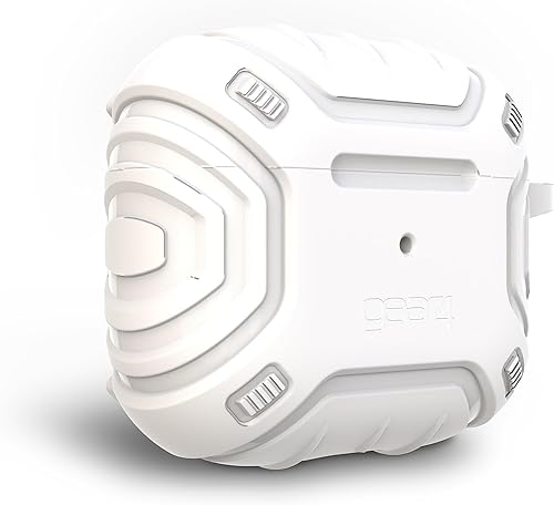 Miniatura 1 de ZAGG Max Protection AirPods Pro - Funda ligera y duradera en color blanco, compatible con cargadores inalámbricos