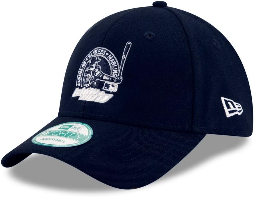 Vintage Ichiro Suzuki New York Yankees 3,000 Hits Navy 9FORTY Adjustable Hat/Cap