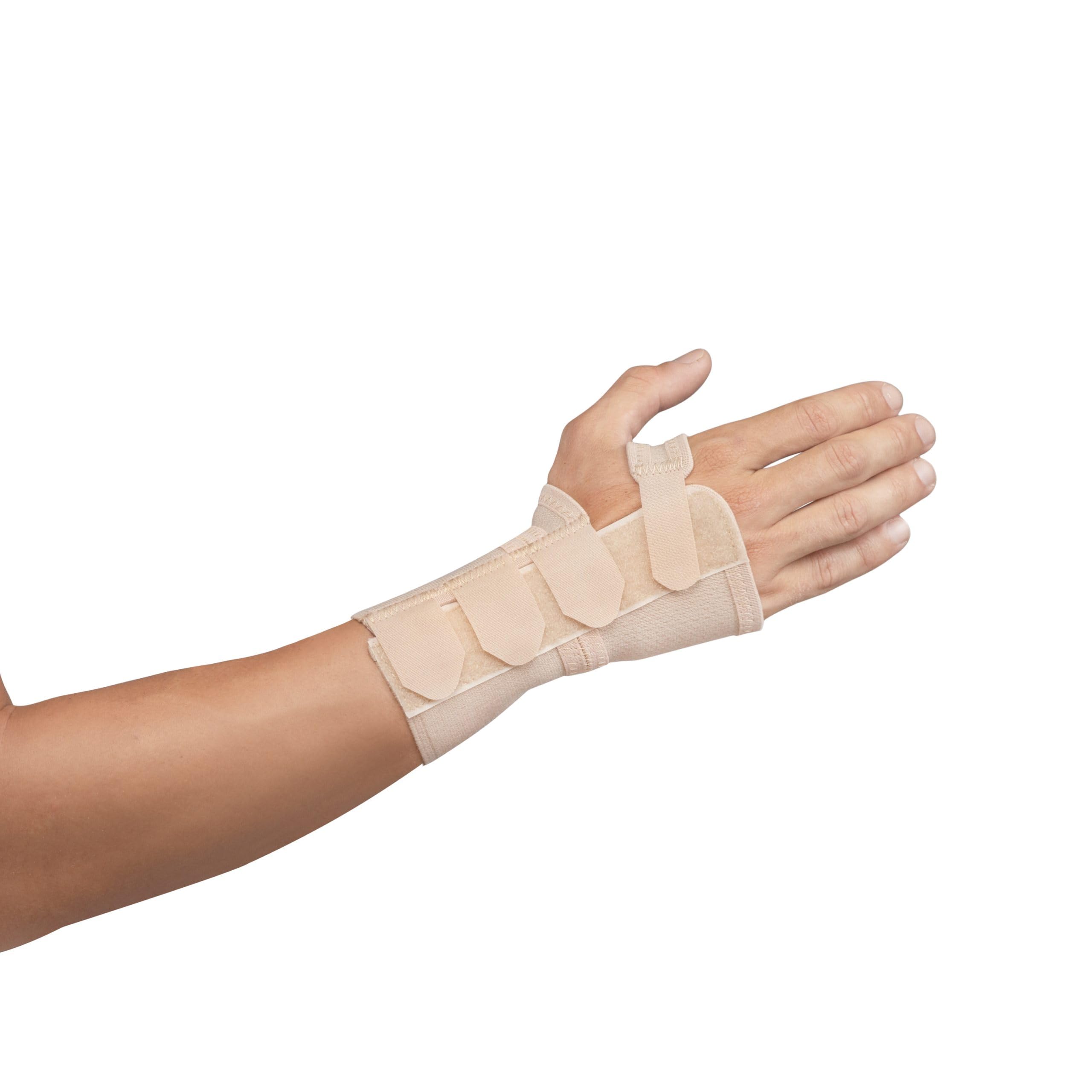 Muñeq. elastica abierta corta con ferula. Mano izquierda Mf-​i50 talla 4