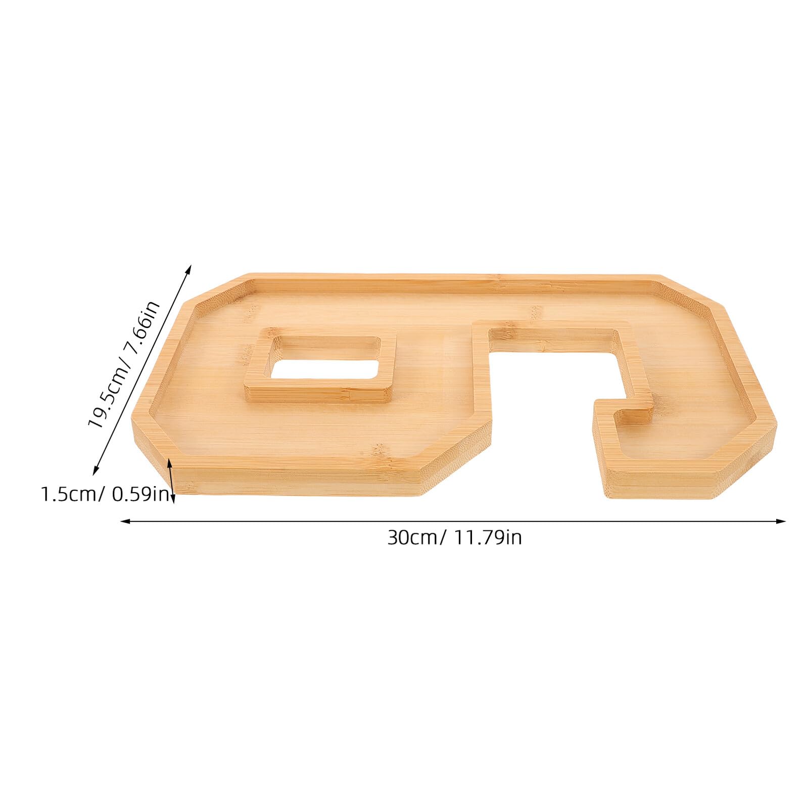 Piatto A Forma Di Numero Piatto Da Portata Per Snack Scomparto Portafrutta Per Alimenti Vassoi Per Servire Cibo Vassoio Per Noci In Legno
