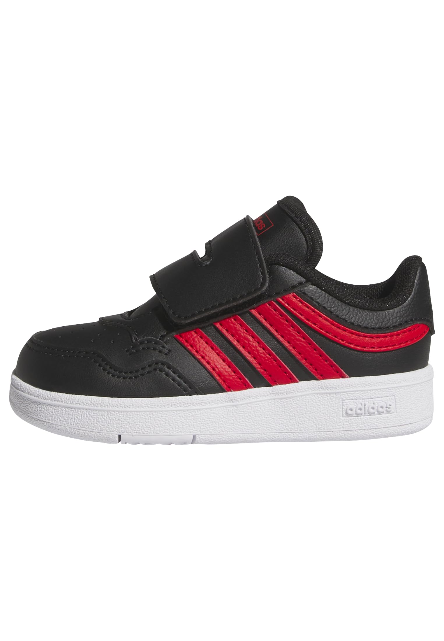 adidas Unisex Baby Hoops 4.0 Shoes, core Black/FTWR White/Better Scarlet, 8 UK Child
