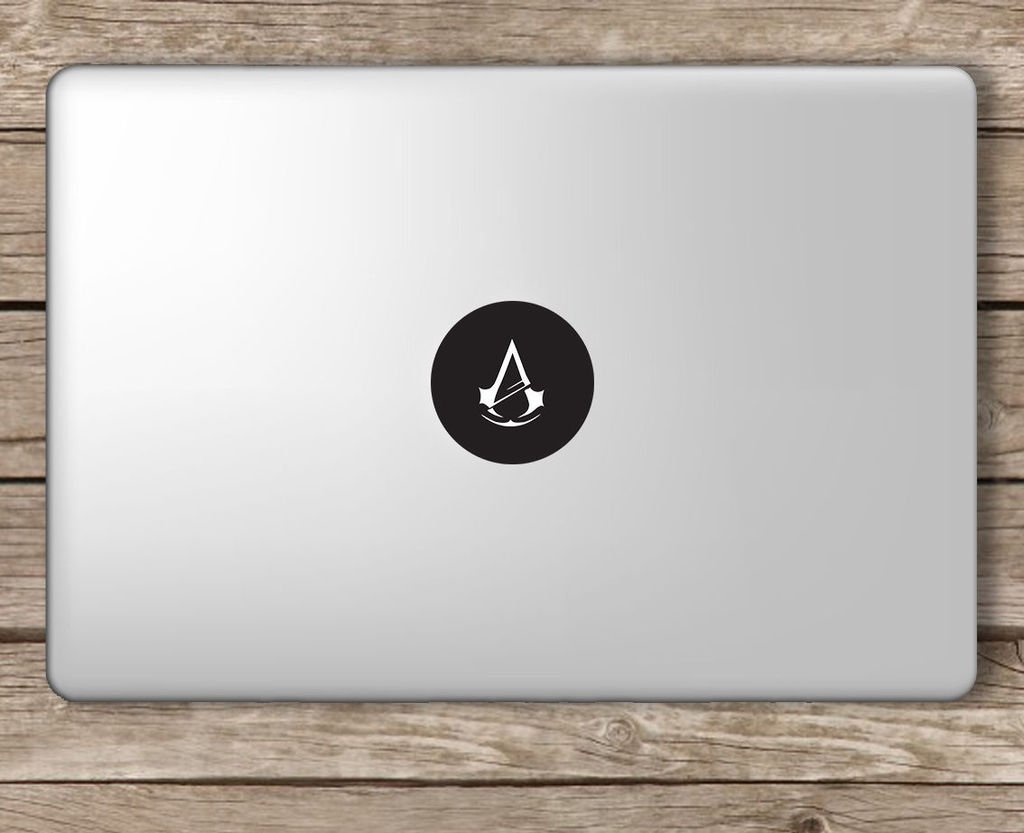 Fusion Graphix Assassins Creed Logo Laptop Vinyl Sticker (Black) (B075DCYRGZ) Amazon Price History, Amazon Price Tracker