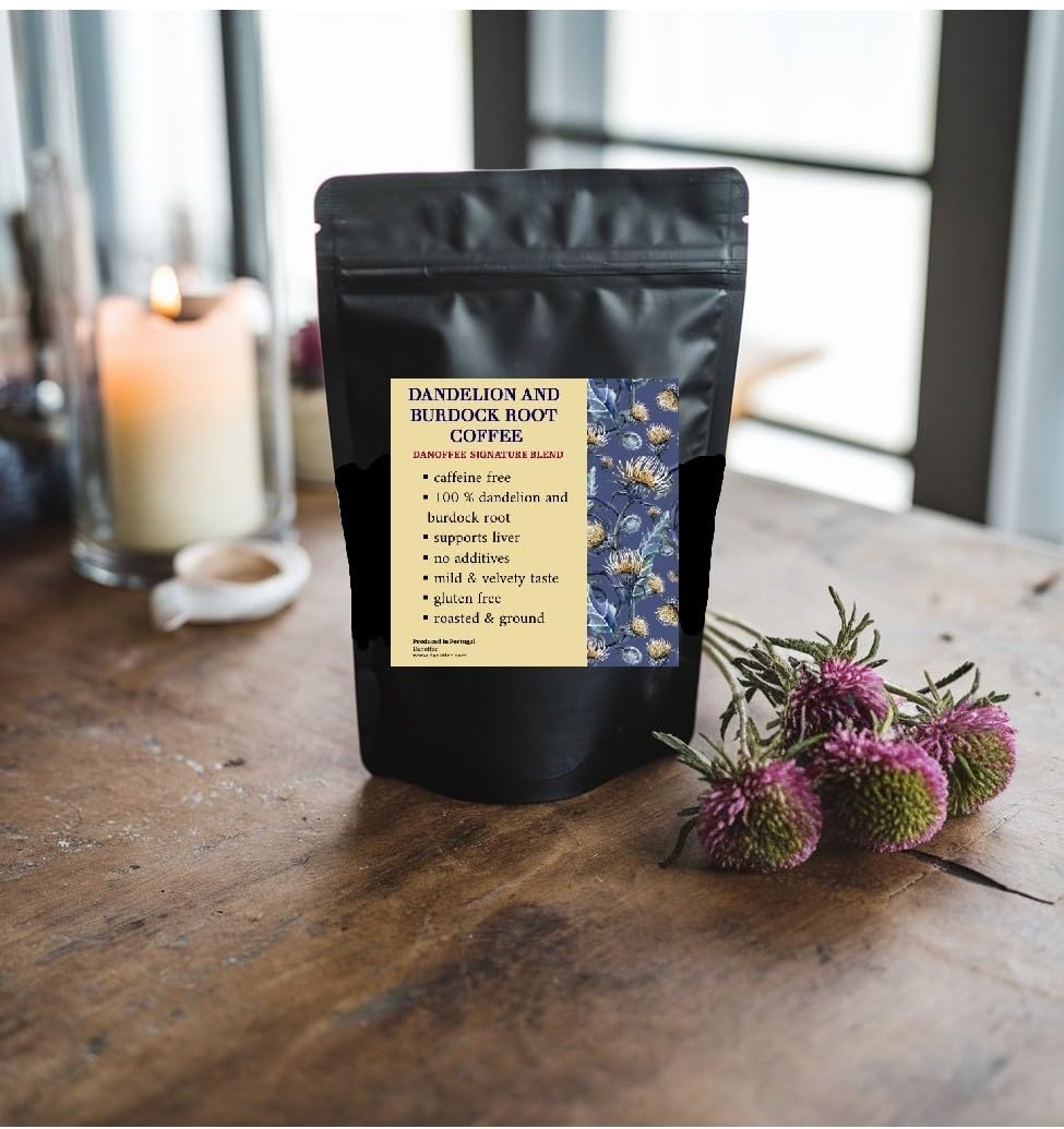 Danoffee Dandelion and Burdock Root Coffee 200 g Organic Roasted Caffeine Free