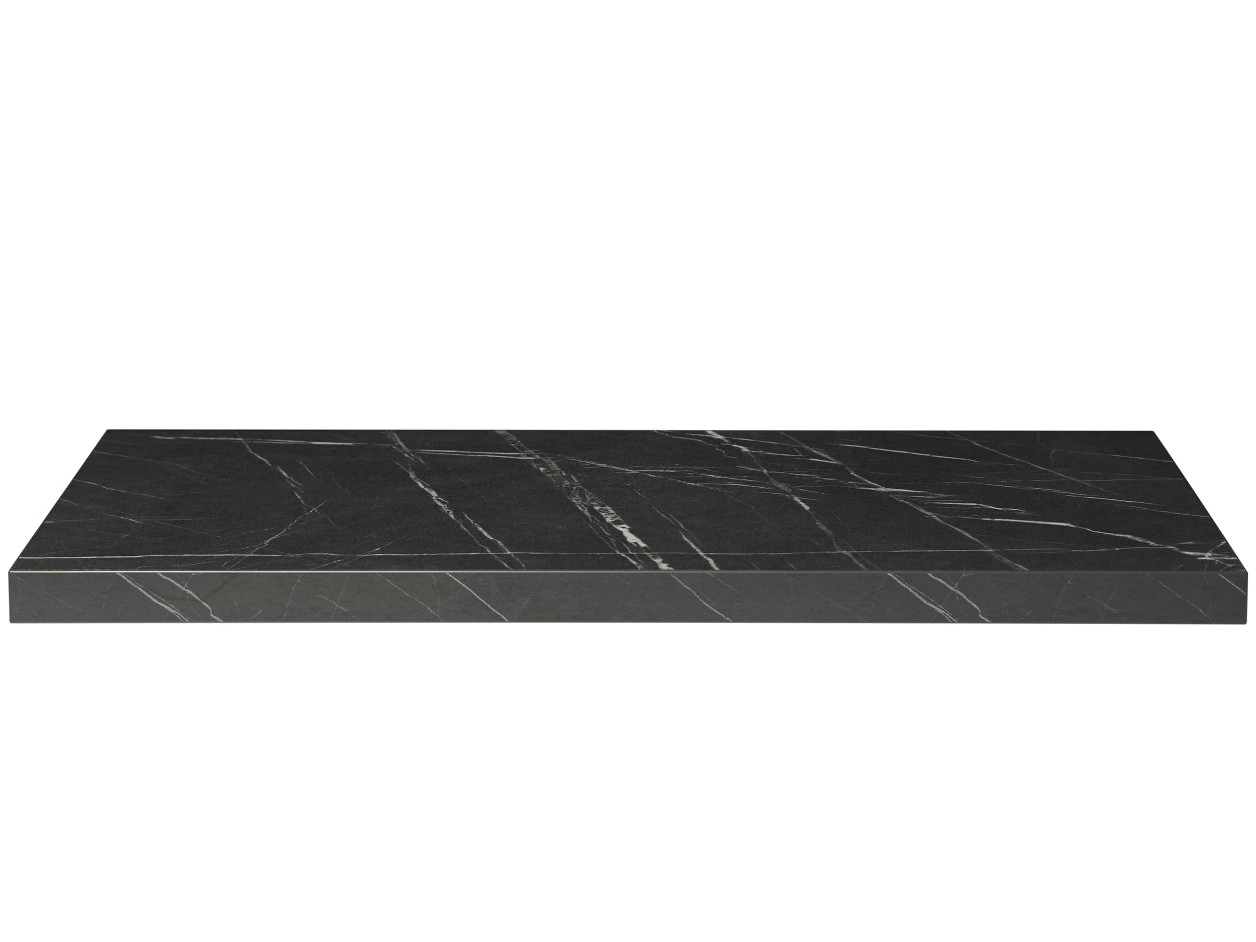 Acantha Fireplace Hearth, Black Marble Effect