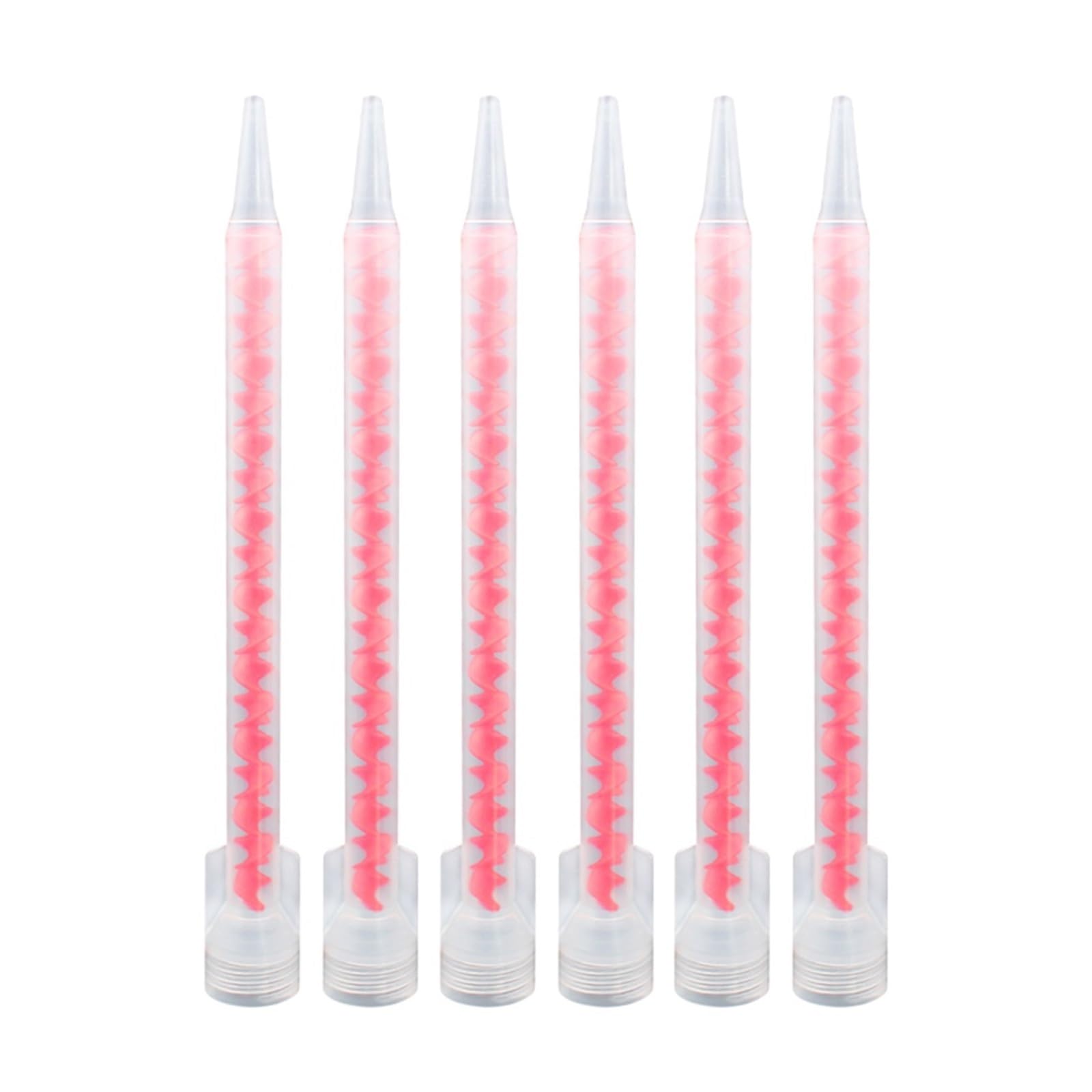 Epoxy Mixing Nozzle 100pcs Dual Barrel Static Mixing Nozzle Epoxy Suitable for 200mL and 400mLDual Cartridges