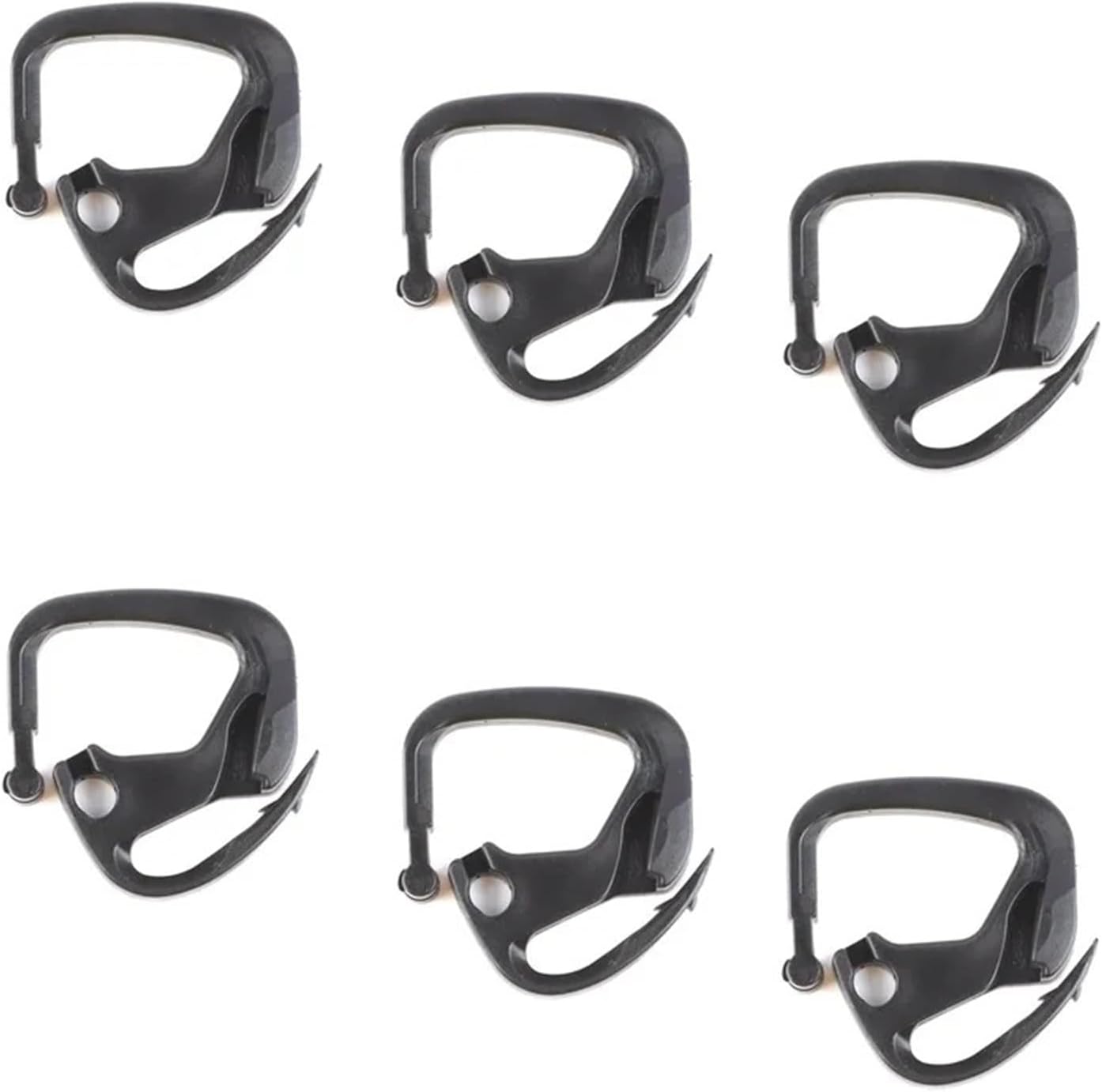 Outdoor Sunshade Net Clip Fence Installation Fixed Hook Garden Greenhouse Film Sun Shade Net Clips Shading Mesh Clamp Tent Hang (Color : Yellow Net Clip, Size : 50pcs)