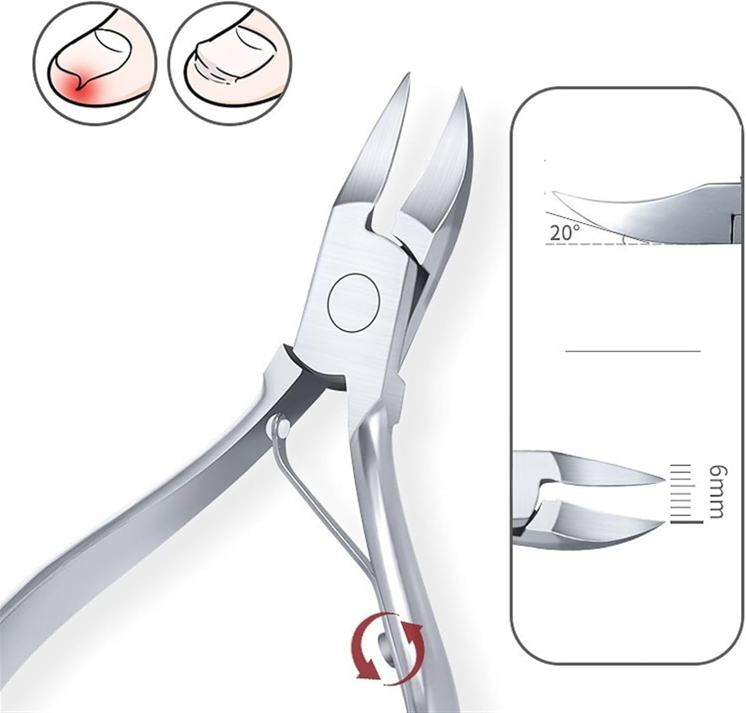 10 stuks Nail Clipper Set draagbare nagelkit met PU Lederen Travel Case Professionele professionele manicure set en pedicure kit