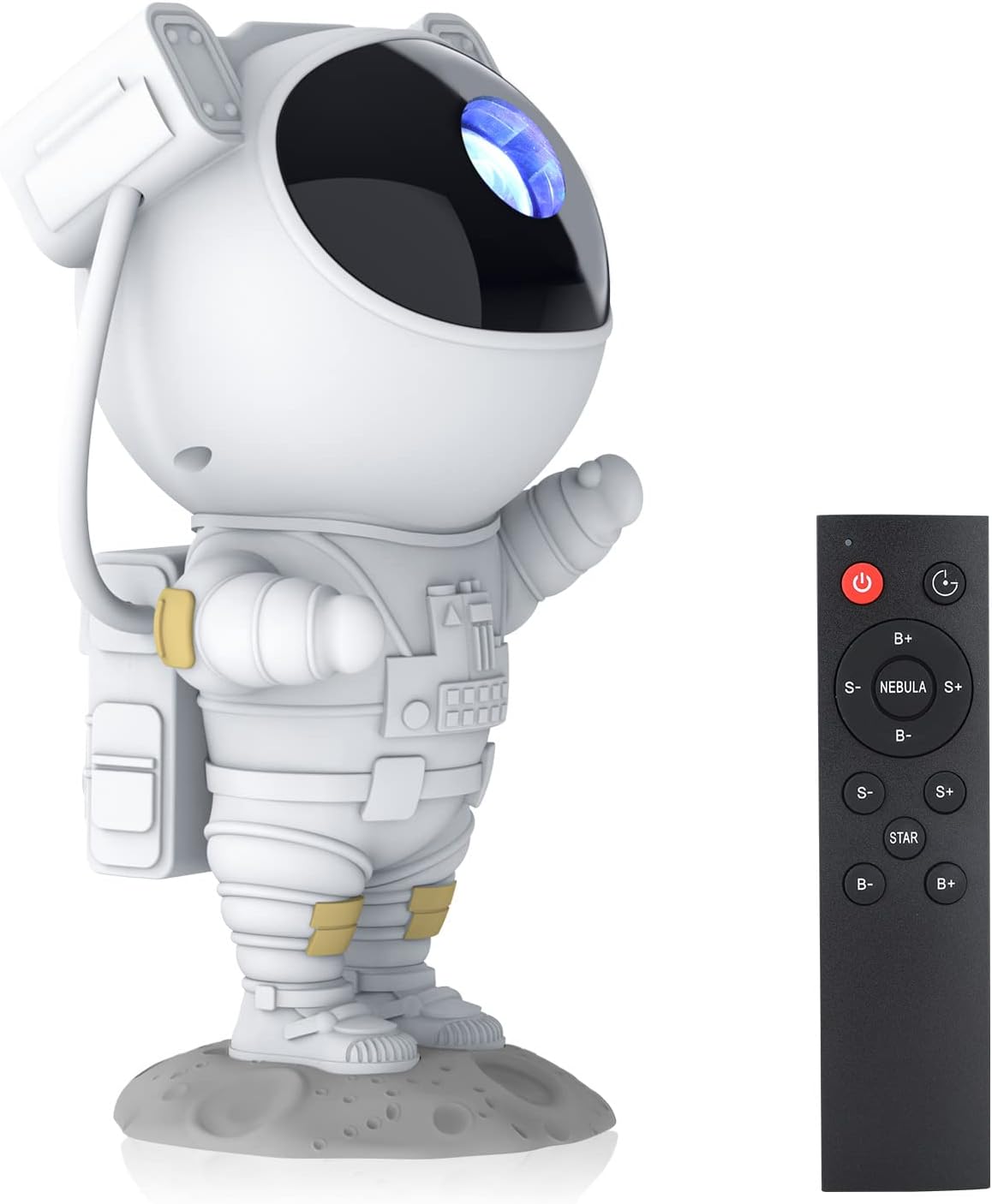 Astronaut Star Projector Galaxy Light with Timer and Remote Control, 360° Adjustable Starry Night Light Projector for Baby/Kids/Adults/Bedroom/Party/Home Decor/Game Room (White) Astronaut Star Projector Galaxy Light with Timer and Remote Control, 360° Adjustable Starry Night Light Projector for Baby/Kids/Adults/Bedroom/Party/Home Decor/Game Room (White)