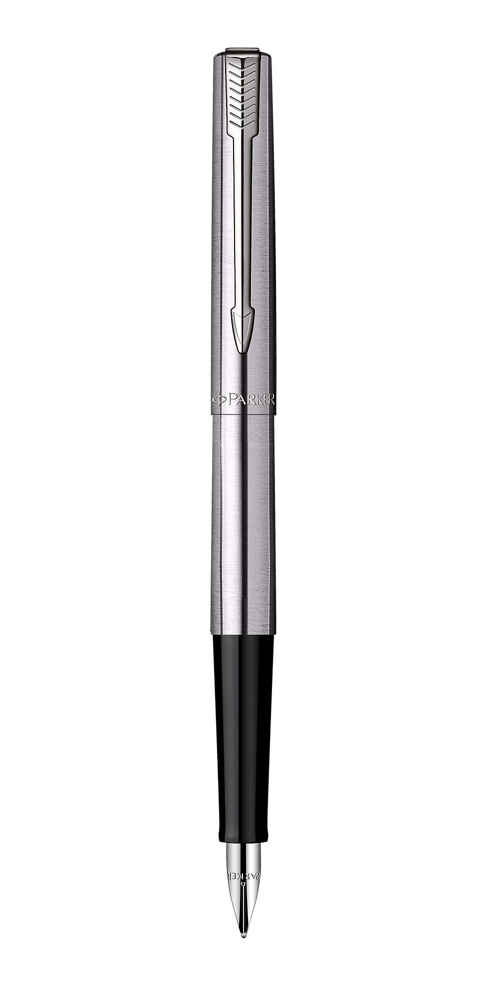 Parker Jotter Stainless Steel CT Fountain Pen, Gift Box