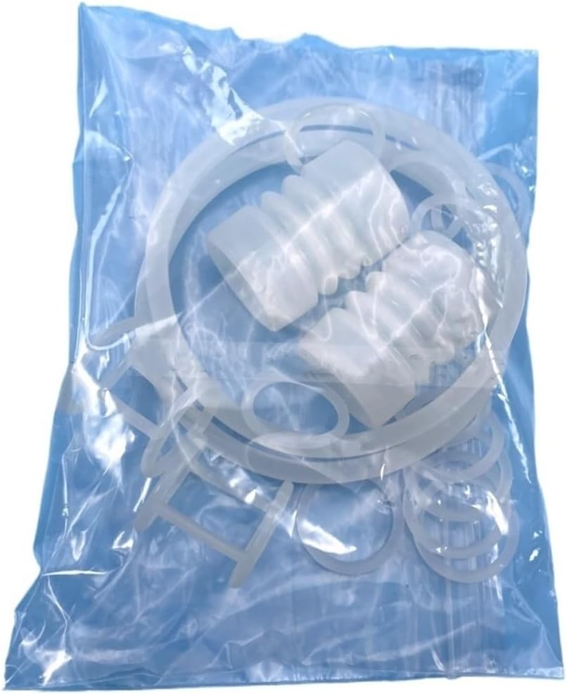 Kitchen Appliance Accessories 18 Pieces Silicone Seal Rings Accessories Full Gaskets Combo Fittings Spare Parts,Compatible for BQL Soft Ice Cream Machine