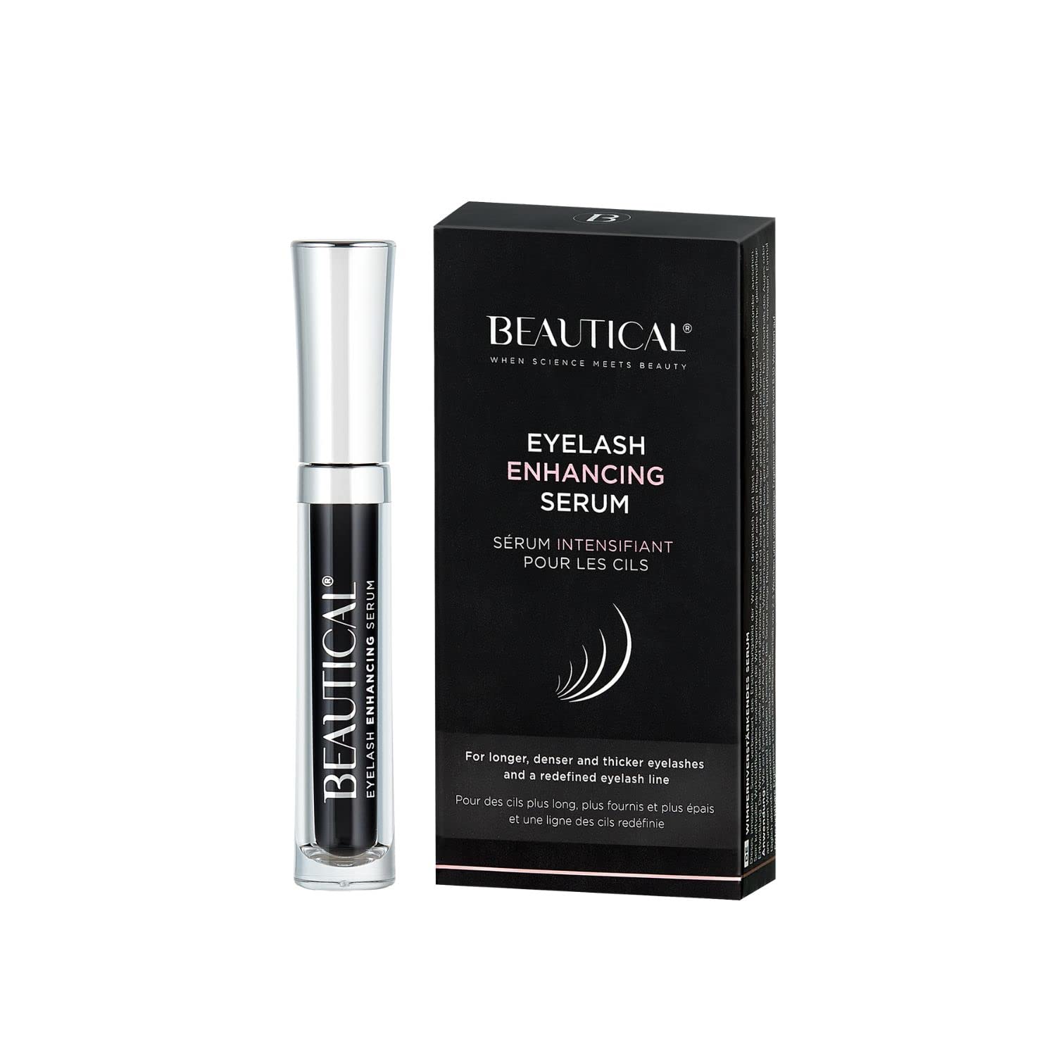 Eyelash Serum – Lash Enhancing & Conditioning Formula with Botanical Ingredients for the Appearance of Fuller, Shinier & Healthier-Looking Lashes – Nourishing Lash Care, 3ml