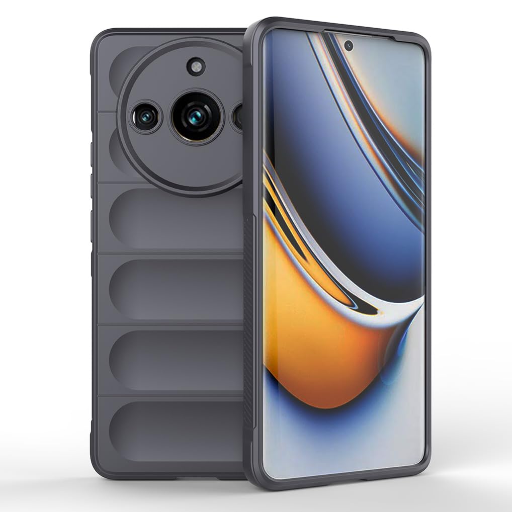 SEAHAI Schutzhülle Für Realme 12 Pro 5G / 12 Pro+ Plus 5G – Stoßfestes Airbag-Design, TPU & Silikon, Helles Lila