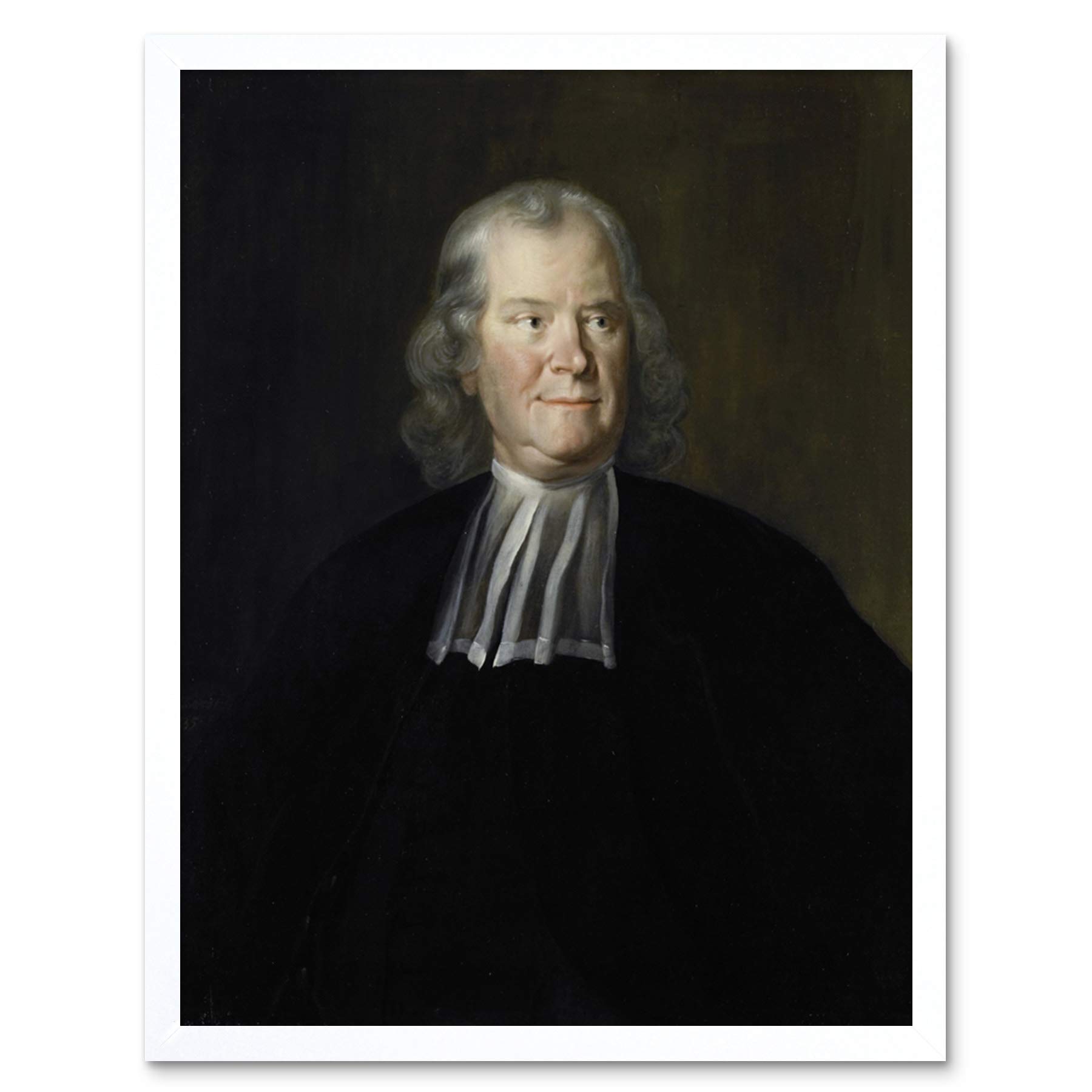 Artery8 Troost Portrait Physician Herman Boerhaave Professor Art Print Framed Poster Wall Decor 12x16 inch