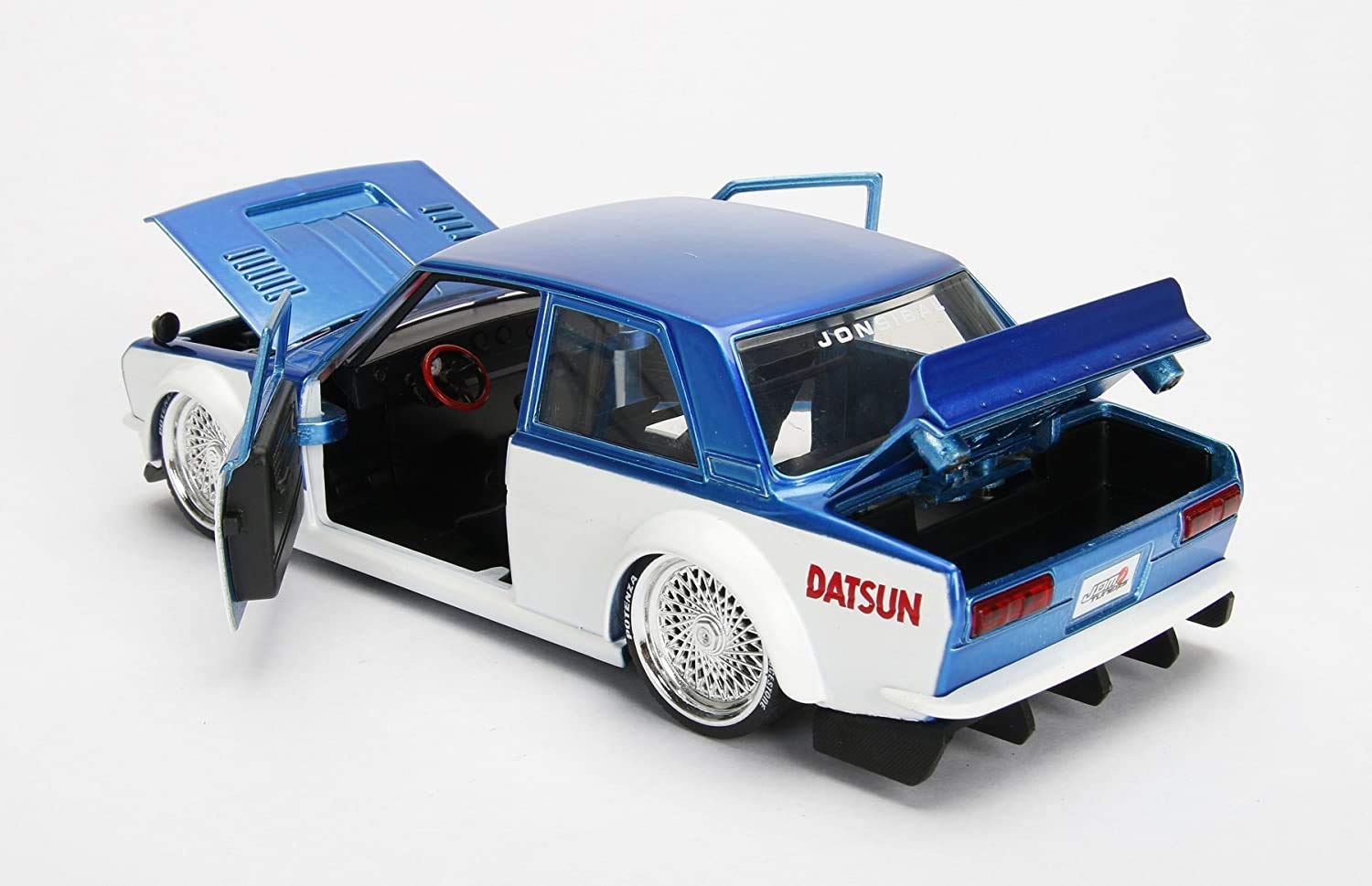 Jada Toys 1973 ダットサン 510 Amazon | JADA TOYS 1/24スケール 1973 ダットサン 510 #73 ブルー