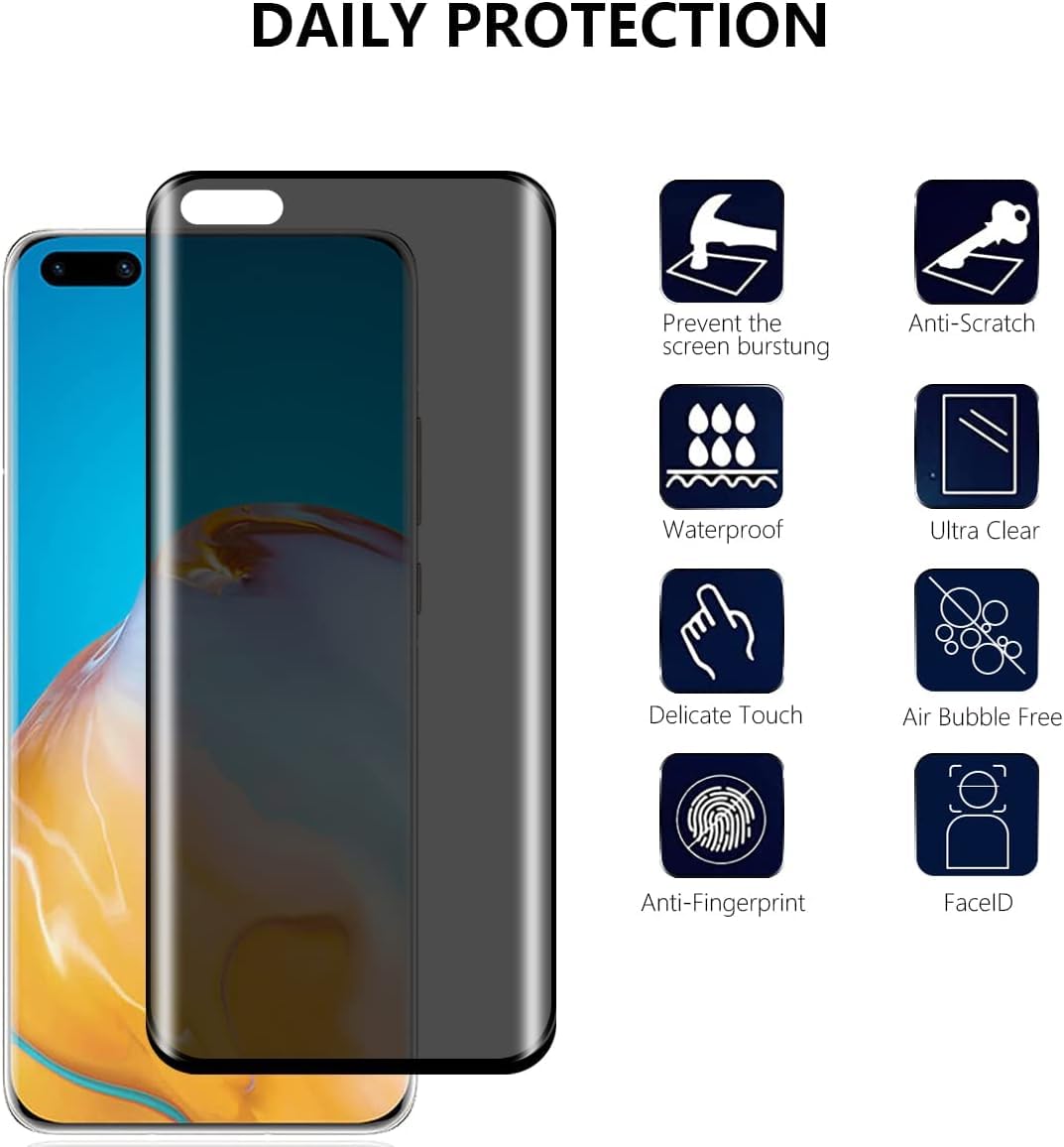 AOKUMA [2 Pezzi Pellicola Vetro Temperato per Motorola Moto G62 5G