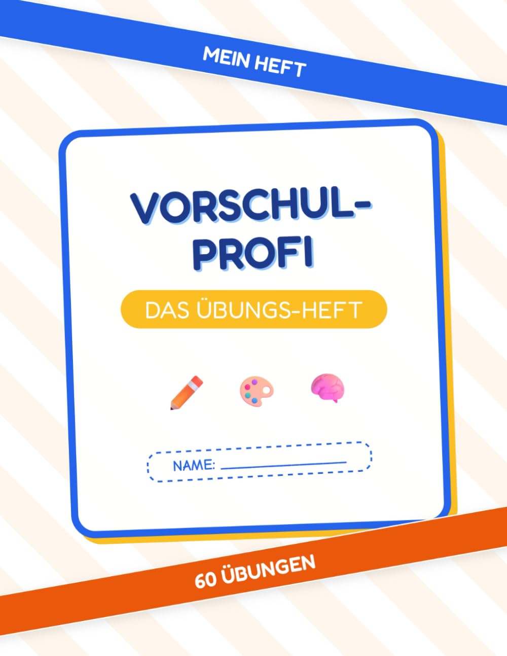 VORSCHUL-PROFI: Das große Übungsbuch für Kindergarten & Vorschule: 60 abwechslungsreiche Aufgaben ab 4 Jahren – Schwungübungen, Zahlen, Logik, Labyrinthe & erstes Rechnen (Inklusive Urkunde)