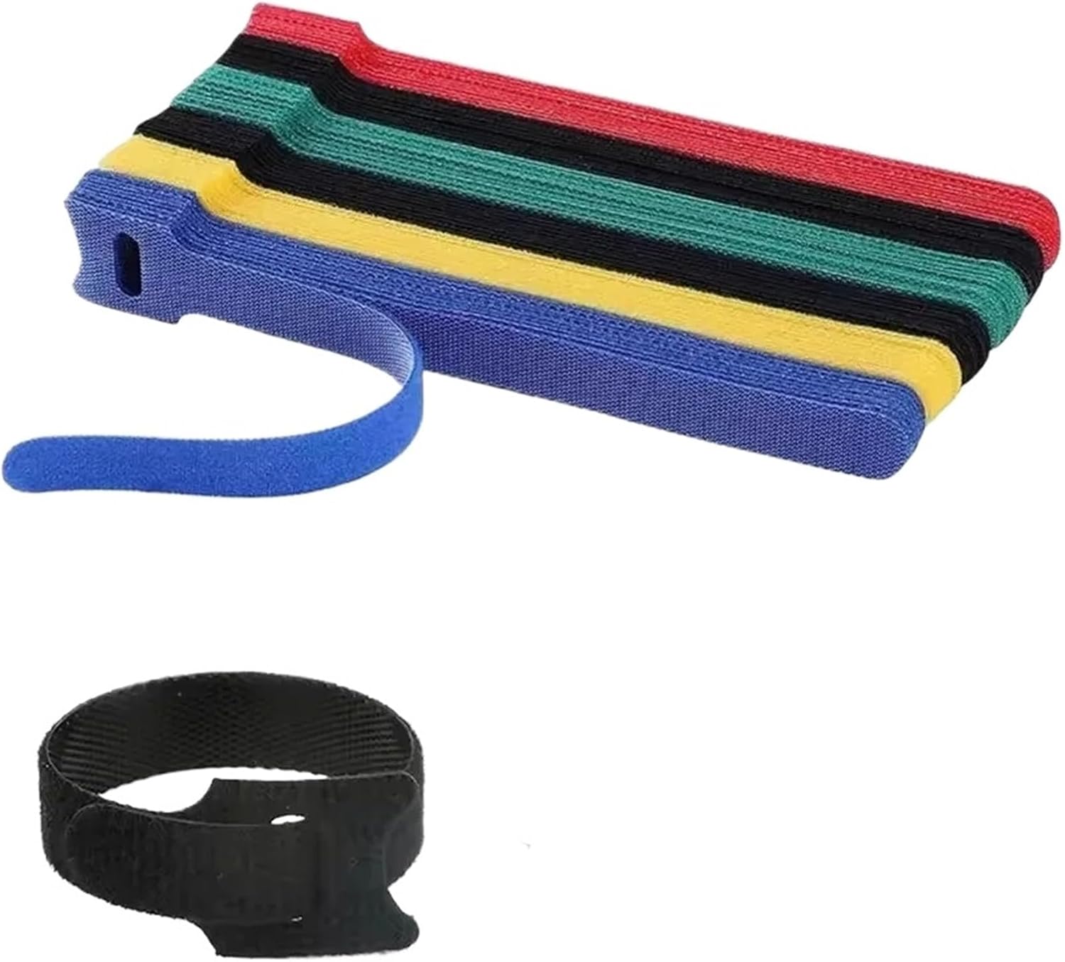 Self-Locking Cable Ties 1000pcs Multi-Purpose Cable Straps For Both Indoor And Outdoor Use(Yellow)