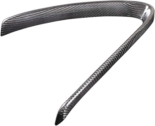 Miniatura 3 de YIWANG 100 % fibra de carbono real para parrilla delantera de automóvil, accesorios para Alfa Romeo Giulia 2017-2020 (no aplicable para Stelvio)